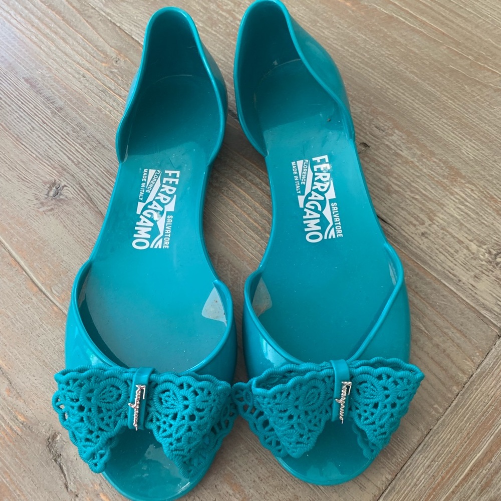 Ferragamo jelly sandal